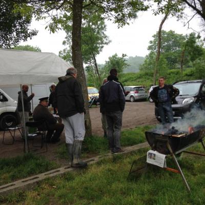 Le barbecue chauffe