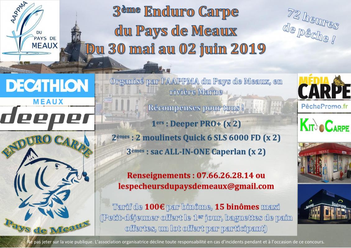 Affiche Enduro Carpe 2019