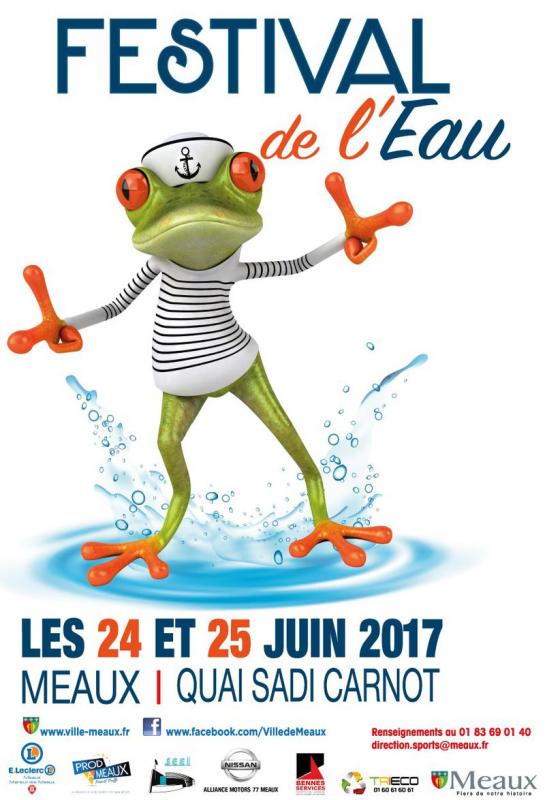 Affiche festival de l eau 2017
