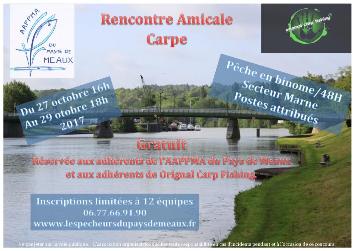 Rencontre Amicale Carpe